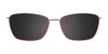EasyClip EC724 Eyeglasses with Clip-on Sunglasses | Size 53 / Clip Only (Color №030)