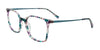 EasyClip EC726 Eyeglasses | Size 51 / Green & Purple