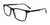 EasyClip EC727 Eyeglasses | Size 55 / Transparent Dark Grey & Red