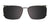 EasyClip EC727 Eyeglasses | Size 55 / Clip Only (Color №060)