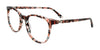 EasyClip EC729 Eyeglasses | Size 50 / Red Marbled