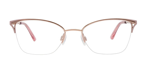 EasyClip EC730 Eyeglasses / Size 51 / Pink Gold & Pink