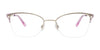 EasyClip EC730 Eyeglasses | Size 51 / Pink Gold & Pink