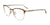 EasyClip EC732 Eyeglasses | Size 53 / Animal Patter & Soft Gold