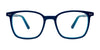 EasyClip EC733 Eyeglasses | Size 48 / Black & Red