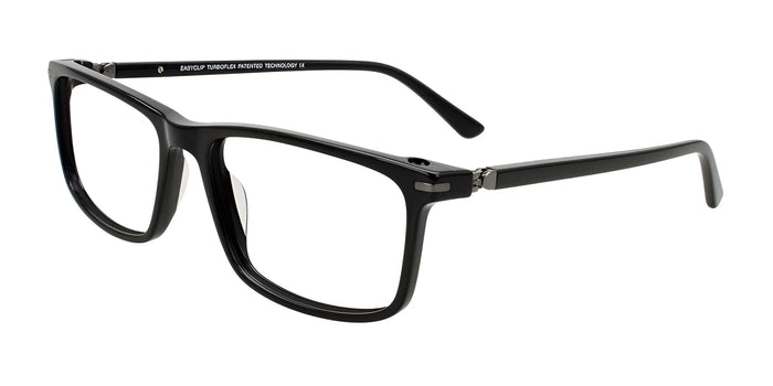 EasyClip EC734 Eyeglasses | Size 56 / Black