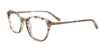 Easyclip EC736 Eyeglasses with Clip-on Sunglasses Brown