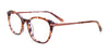 Easyclip EC736 Eyeglasses with Clip-on Sunglasses | Size 50 / Brown №030