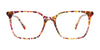 EasyClip EC737 Eyeglasses | Size 53 / Pink & Peach & Khaki