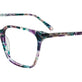 Teal & Brown & Purple