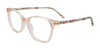EasyClip EC740 Eyeglasses | Size 49 / Transparent Beige