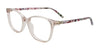 EasyClip EC740 Eyeglasses | Size 49 / Transparent Pink