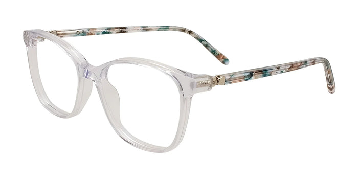 EasyClip EC740 Eyeglasses | Size 49 / Crystal