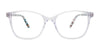 EasyClip EC740 Eyeglasses | Size 49 / Crystal