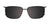 EasyClip EC741 Eyeglasses | Size 56 / Clip Only (Color №090)