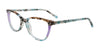 EasyClip EC743 Eyeglasses | Size 49 / Teal & Purple