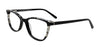 EasyClip EC743 Eyeglasses | Size 49 / Black & White