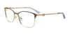 Easyclip EC752 Eyeglasses with Clip-on Sunglasses | Size 53 / Grey