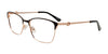 Easyclip EC752 Eyeglasses with Clip-on Sunglasses | Size 53 / Black