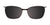 Easyclip EC752 Eyeglasses with Clip-on Sunglasses | Size 53 / Color №060