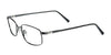 EasyTwist ET840 Eyeglasses | Size 54 / Shiny Very Dark Grey