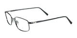 EasyTwist ET840 Eyeglasses Shiny Very Dark Grey