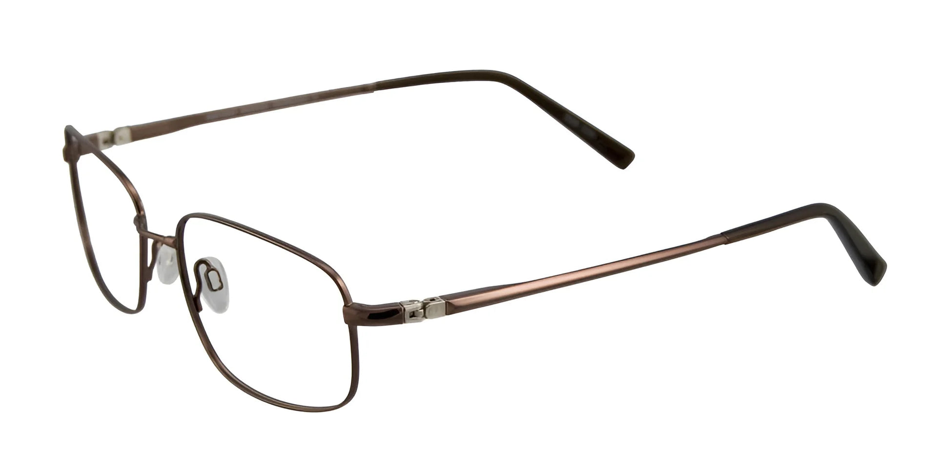 EasyTwist ET889 Eyeglasses Shiny Dark Copper Brown