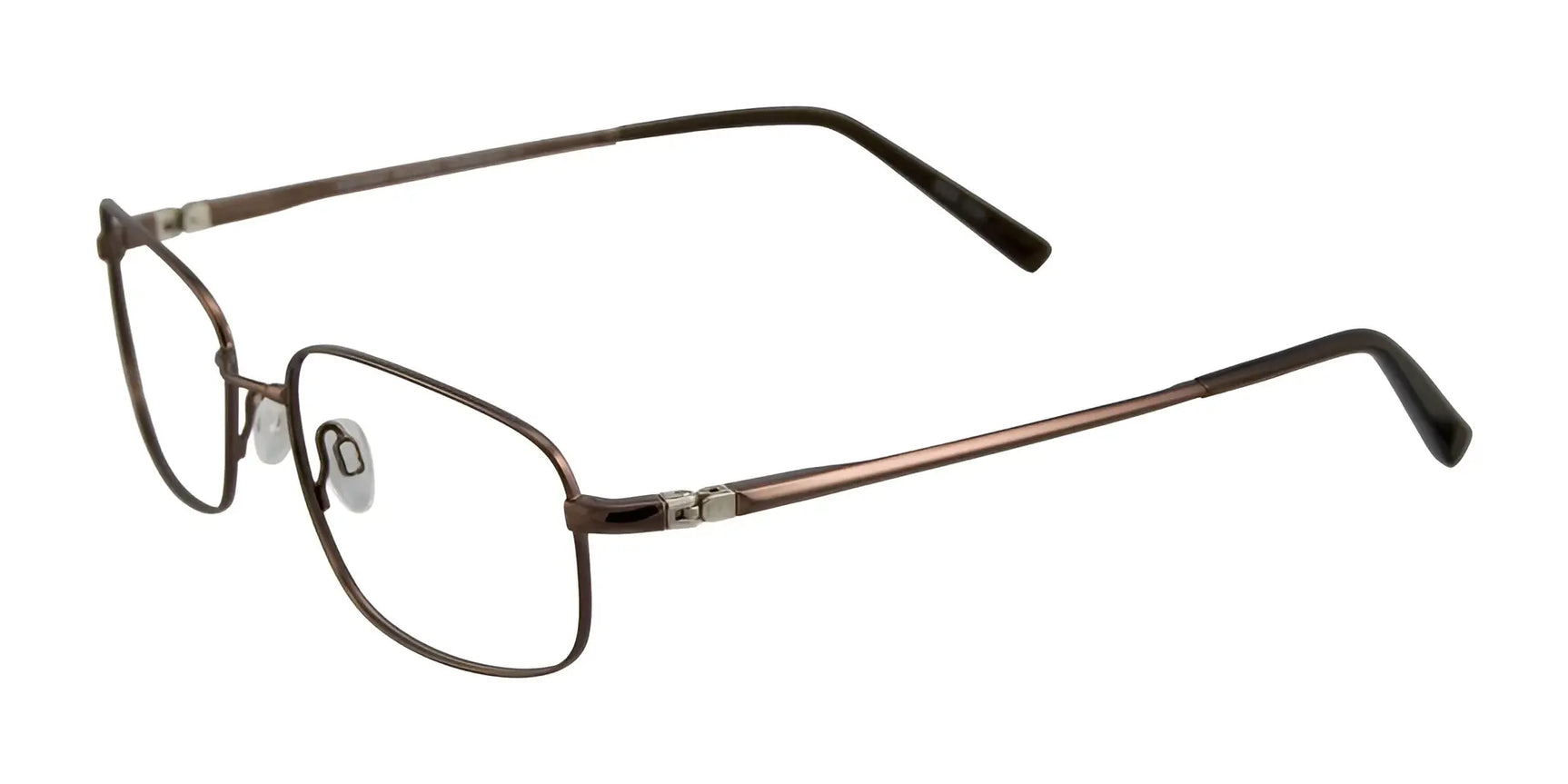 EasyTwist ET889 Eyeglasses Shiny Dark Copper Brown