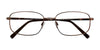 EasyTwist ET889 Eyeglasses | Size 58 / Shiny Dark Brownish Green