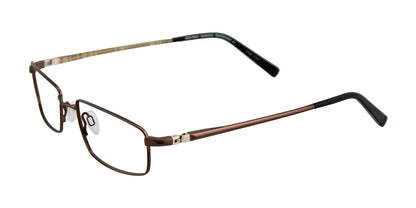 EasyTwist ET890 Eyeglasses Satin Dark Copper Brown