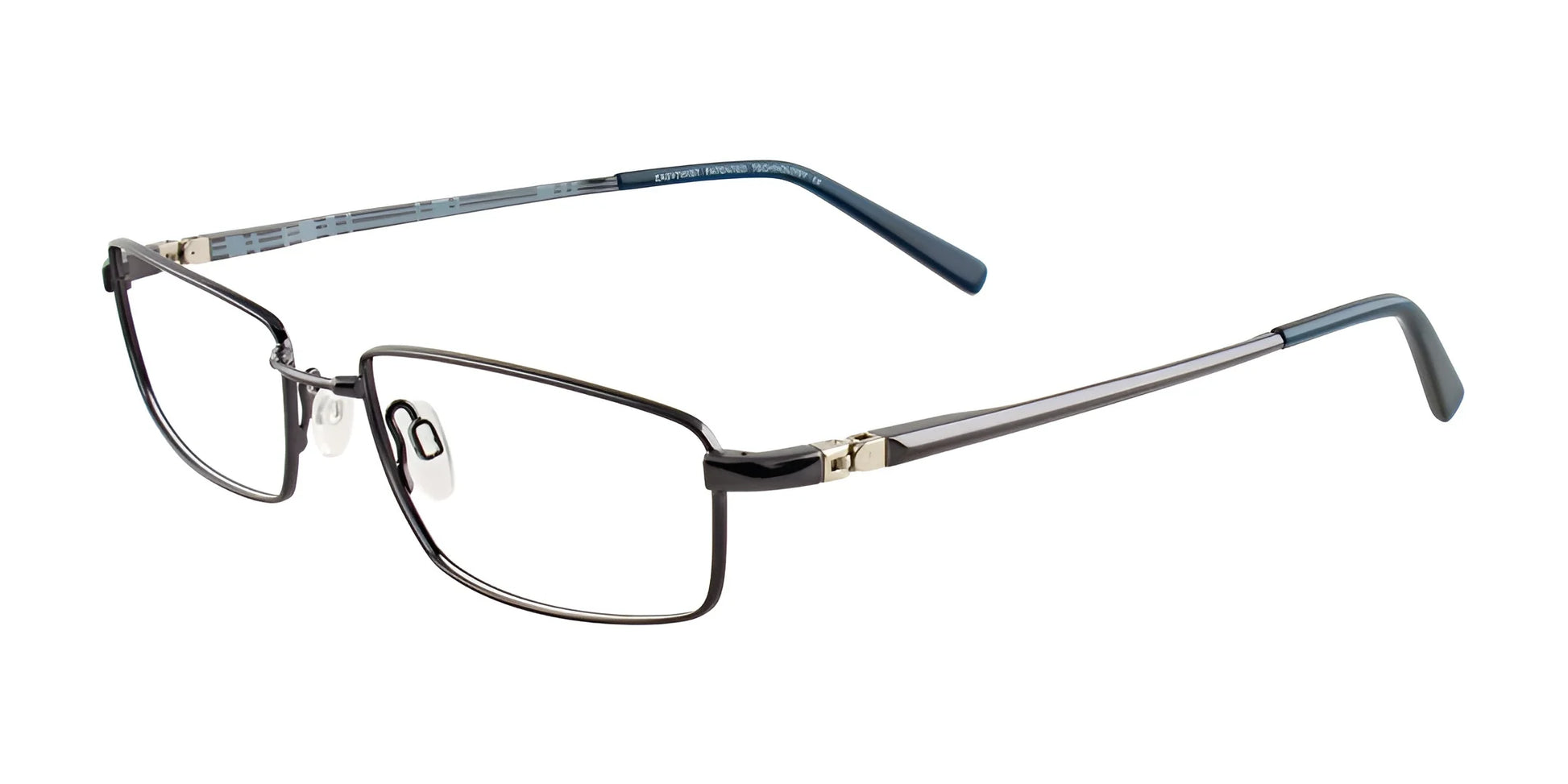 EasyTwist ET890 Eyeglasses Shiny Medium Greyish Blue