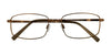 EasyTwist ET891 Eyeglasses | Size 56 / Satin Medium Copper Brown