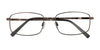 EasyTwist ET891 Eyeglasses | Size 56 / Satin Medium Copper Brown