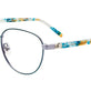 Satin Teal & Light Steel Blue