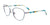 EasyTwist ET9000 Eyeglasses | Size 48 / Satin Teal & Light Steel Blue