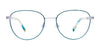EasyTwist ET9000 Eyeglasses | Size 48 / Satin Purple & Rose Gold