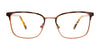 EasyTwist ET9001 Eyeglasses | Size 47 / Satin Demi Brown & Brown
