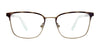 EasyTwist ET9001 Eyeglasses | Size 47 / Satin Demi Brown & Brown