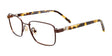 EasyTwist ET9002 Eyeglasses Satin Dark Brown