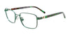 EasyTwist ET9002 Eyeglasses | Size 44 / Satin Green