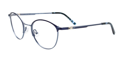 EasyTwist ET9004 Eyeglasses Matt Dark Blue & Satin Blue