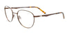 EasyTwist ET9005 Eyeglasses | Size 50 / Satin Demi Amber & Brown/Matt Brown