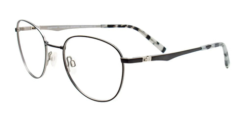 EasyTwist ET9005 Eyeglasses / Size 50 / Satin Black & Matt Black