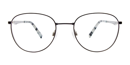 EasyTwist ET9005 Eyeglasses / Size 50 / Satin Black & Matt Black