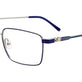 Matt Dark Blue & Matt Silver