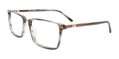 EasyTwist ET9008 Eyeglasses Grey Marble & Satin Brown