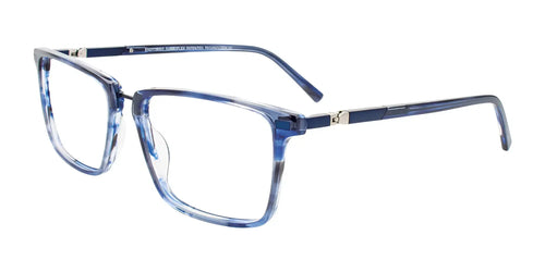 EasyTwist ET9008 Eyeglasses / Size 57 / Blue Marble & Satin Blue