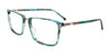 EasyTwist ET9008 Eyeglasses | Size 57 / Green Marble & Satin Grey