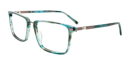 EasyTwist ET9008 Eyeglasses Green Marble & Satin Grey