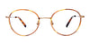 EasyTwist ET9009 Eyeglasses | Size 46 / Brown Tortoise & Light Brown